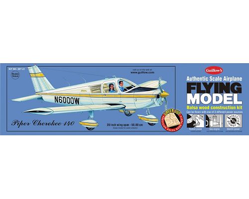 Guillow's Cherokee - Laser Cut Balsa Plane Model Kit