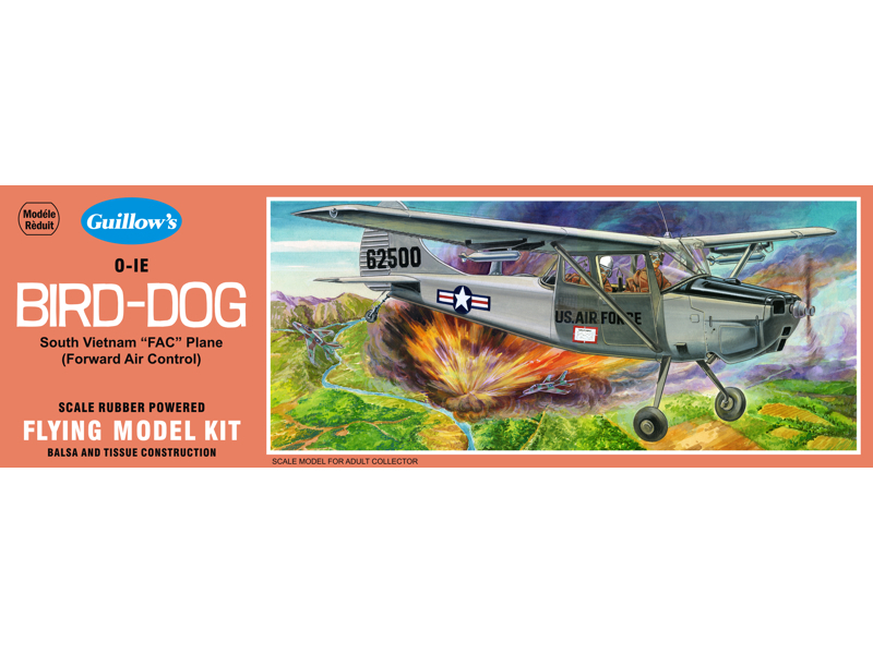 Guillow's Bird Dog Balsa Plane Model Kit