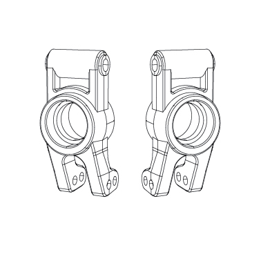 MJX Rear Hubs [16260]