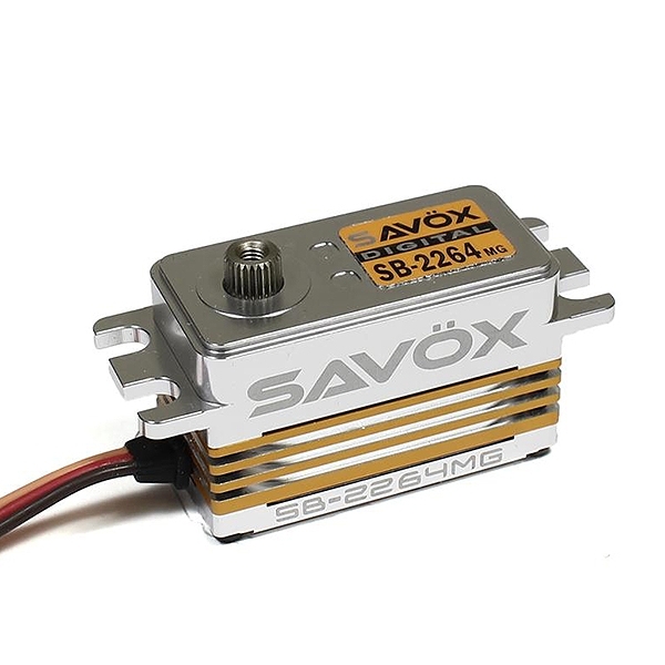 Savox Low profile FMJ servo 15kg @7.4V