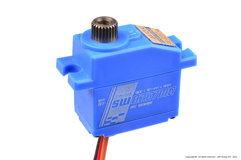 SAVOX SW-0267MG IP67 WATERPROOF METAL GEAR MICRO SERVO 6KG,0.13S