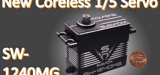 Savox Coreless SW-1240MG 1/5 Servo