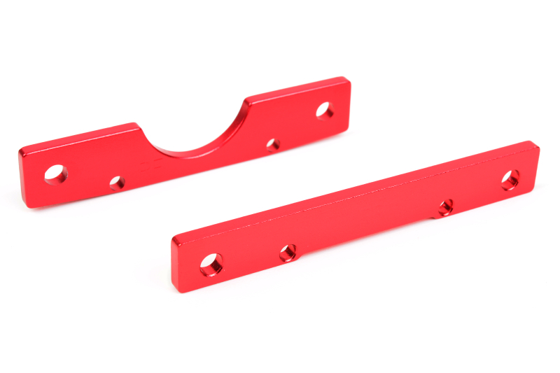 Team Corally - Suspension Arm Mount - Rear - Aluminum - 1 set