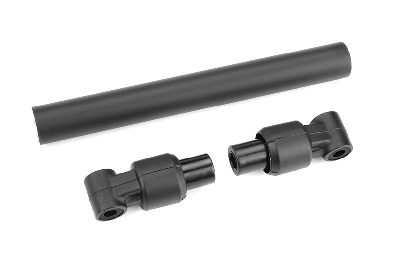 Team Corally - Chassis Tube - Front - 106mm - Aluminum - Black -