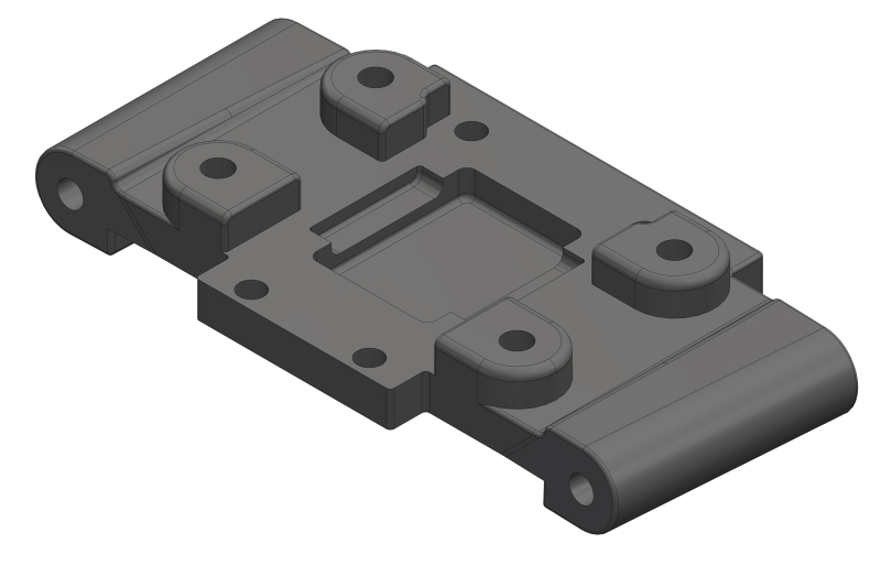 Team Corally - Bulkhead - Rear - Composite