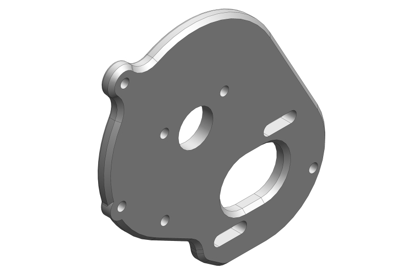 Team Corally - Motor Mount Plate - Aluminium