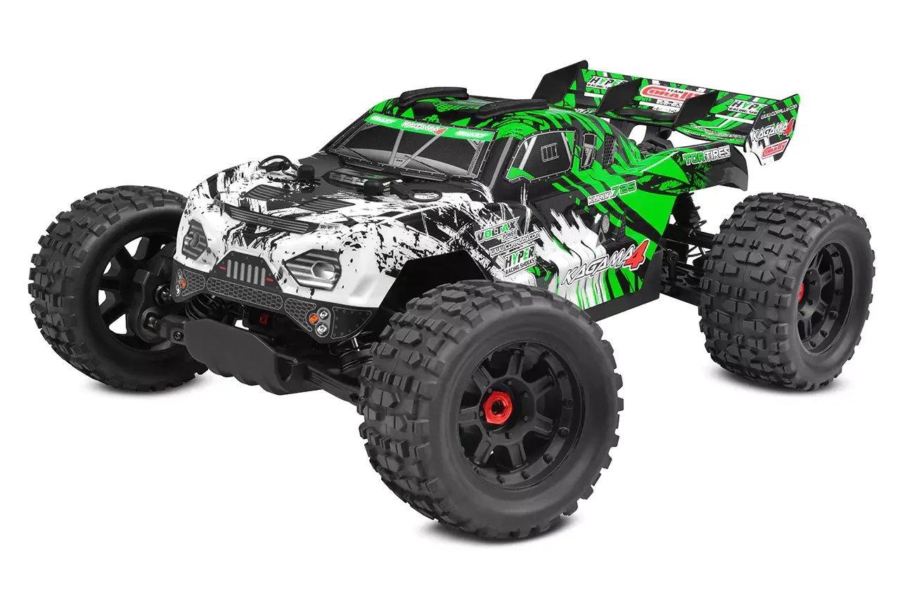 Team Corally Kagama 10 - XL4S Monster Truck - RTR - Green 3-4S