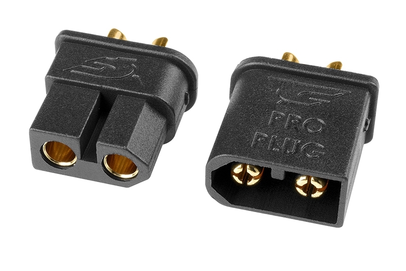 Team Corally - TC PRO Connector 3.5mm - Gold Plated Connectors -