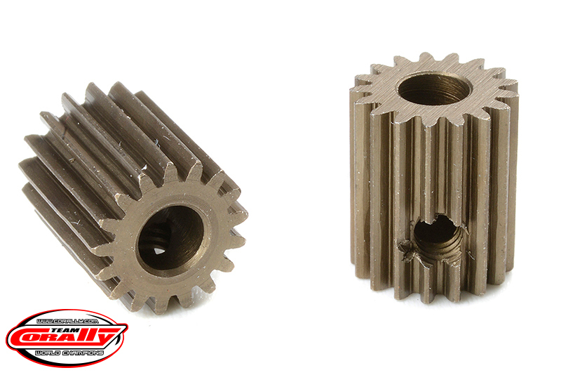 Team Corally - 64 DP Pinion - Short - Hardened Steel - 17 Teeth