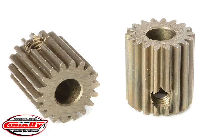 Team Corally - 64 DP Pinion - Short - Hardened Steel - 18 Teeth