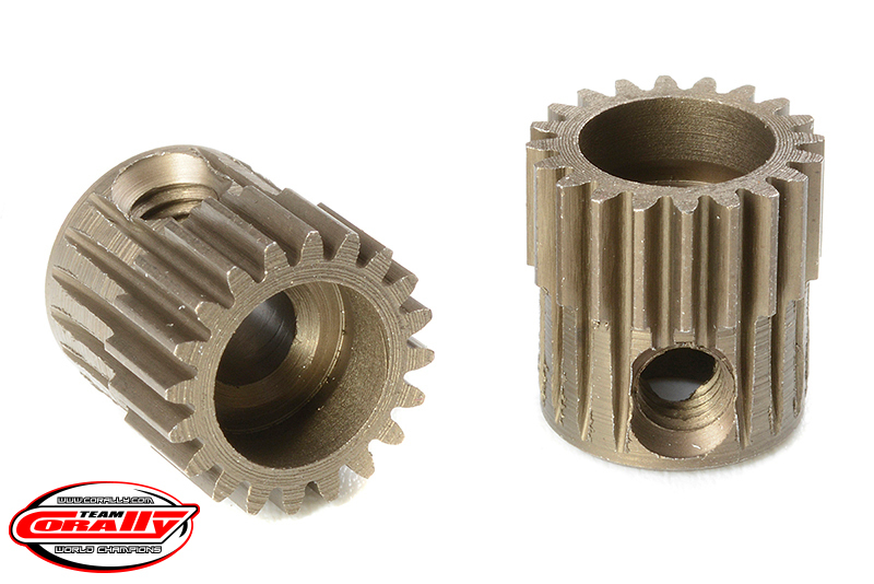 Team Corally - 64 DP Pinion - Short - Hardened Steel - 20 Teeth