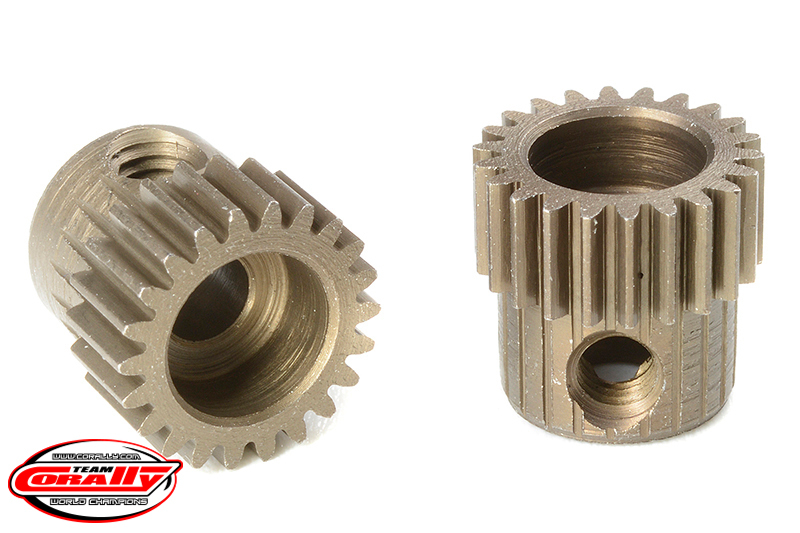 Team Corally - 64 DP Pinion - Short - Hardened Steel - 22 Teeth