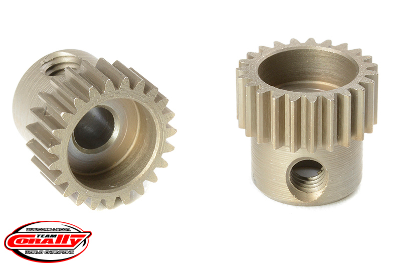 Team Corally - 64 DP Pinion - Short - Hardened Steel - 23 Teeth