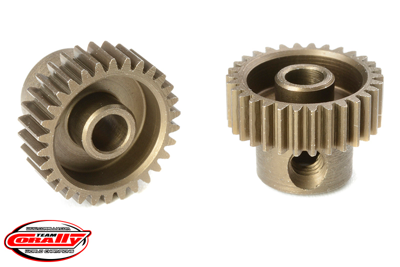 Team Corally - 64 DP Pinion - Short - Hardened Steel - 30 Teeth