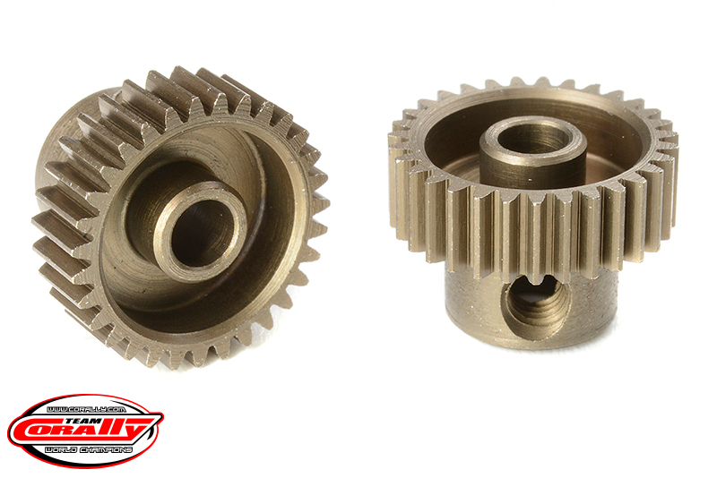 Team Corally - 64 DP Pinion - Short - Hardened Steel - 31 Teeth