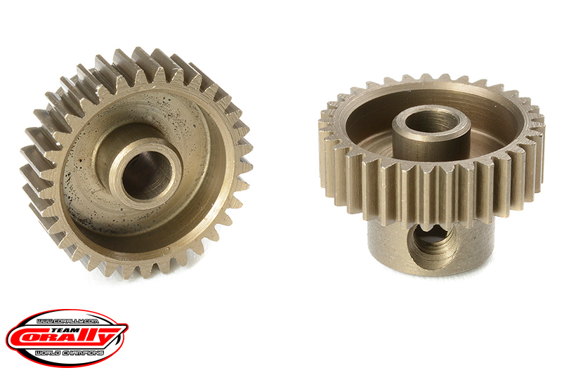 Team Corally - 64 DP Pinion - Short - Hardened Steel - 33 Teeth