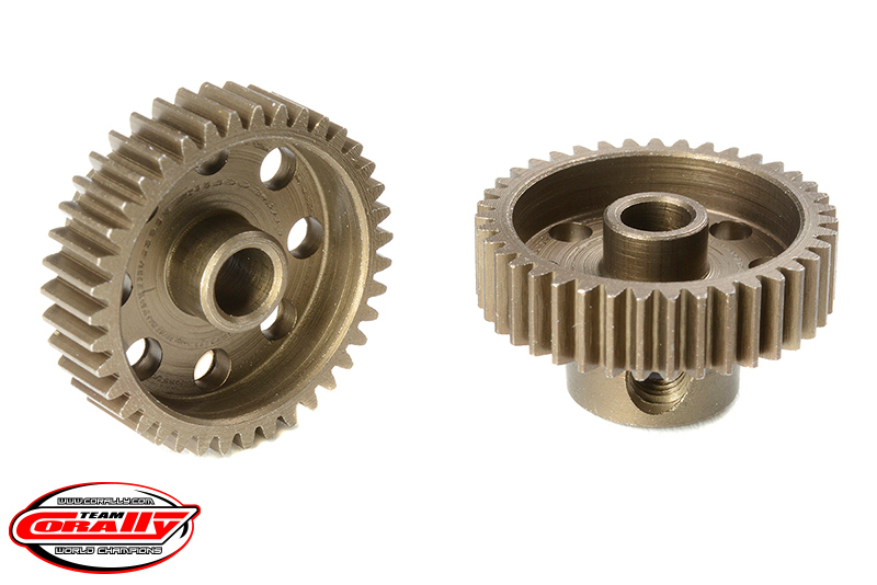 Team Corally - 64 DP Pinion - Short - Hardened Steel - 39 Teeth