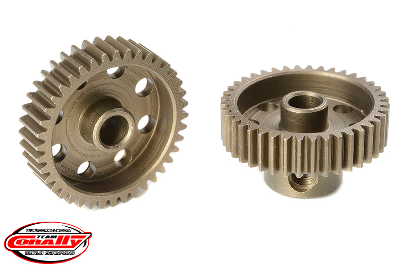 Team Corally - 64 DP Pinion - Short - Hardened Steel - 40 Teeth