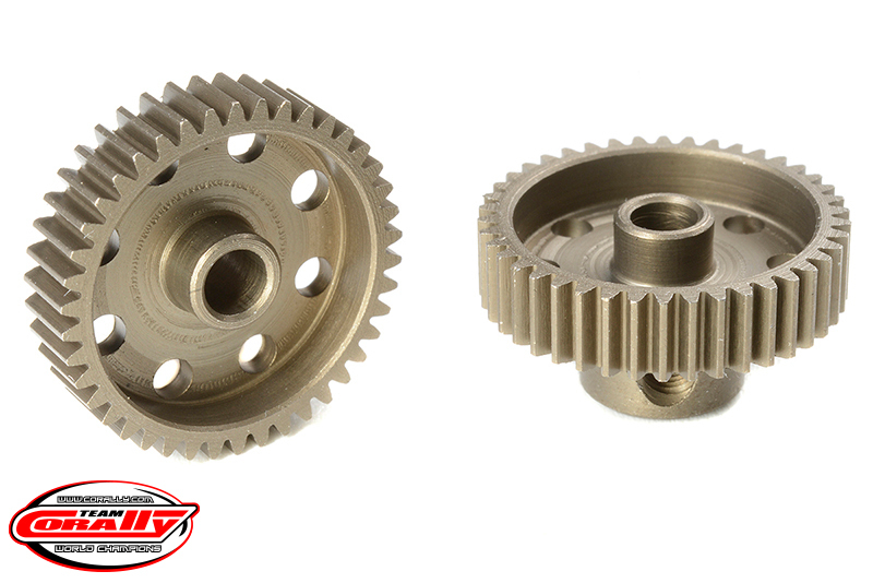 Team Corally - 64 DP Pinion - Short - Hardened Steel - 42 Teeth