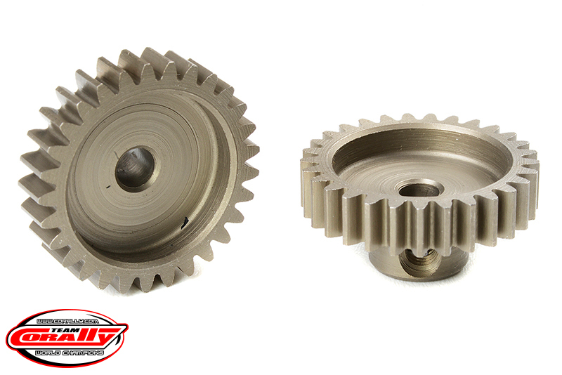 Team Corally - M0.6 Pinion - Short - Hardened Steel - 29 Teeth -