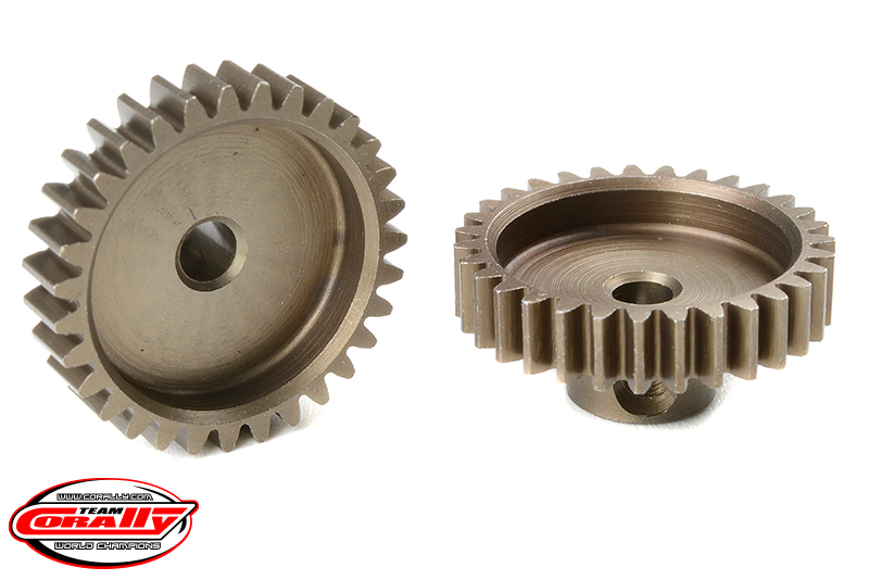 Team Corally - M0.6 Pinion - Short - Hardened Steel - 31 Teeth -