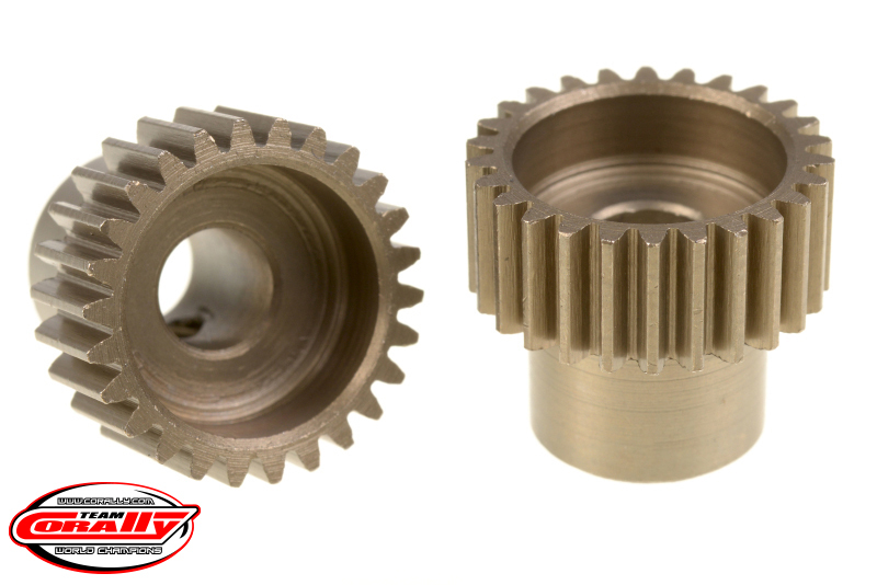 Team Corally - 48 DP Pinion ? Short ? Hardened Steel ? 26 Teeth