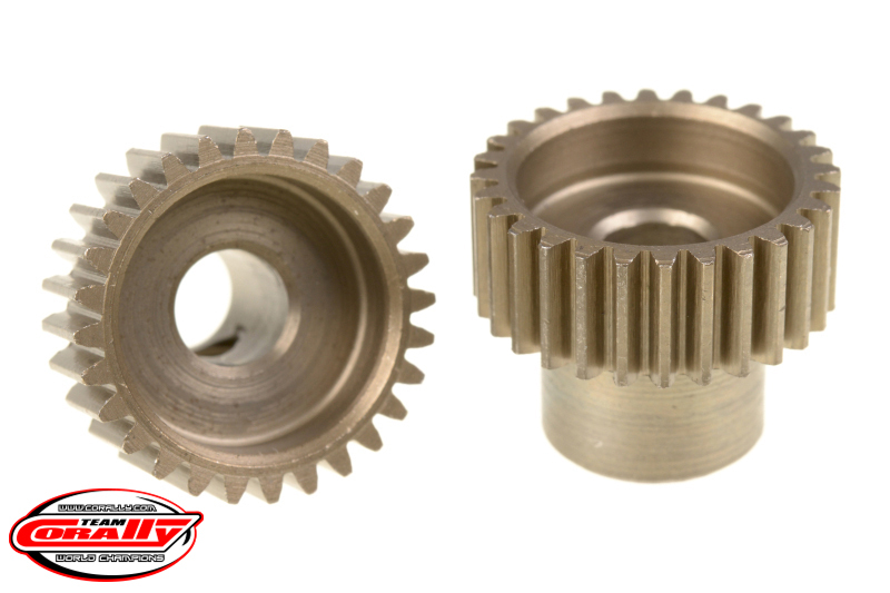 Team Corally - 48 DP Pinion ? Short ? Hardened Steel ? 28 Teeth