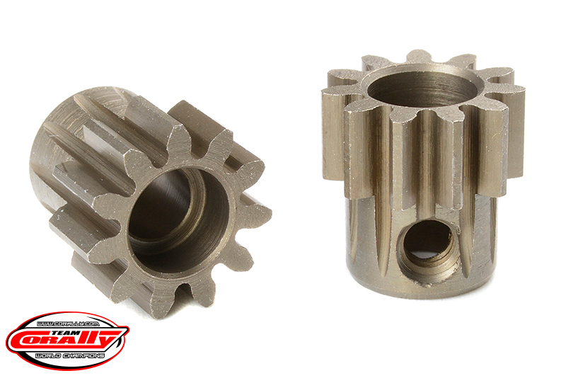 Team Corally - M1.0 Pinion - Short - Hardened Steel - 11 Teeth -