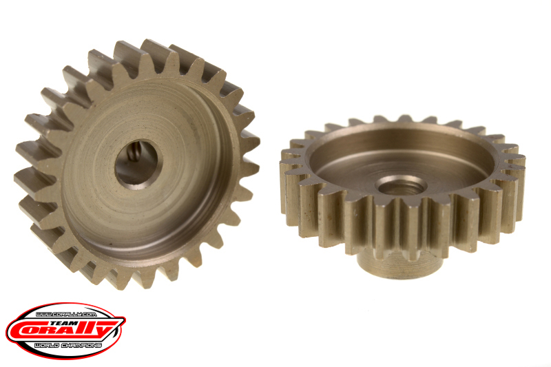 Team Corally - M1.0 Pinion ? Short ? Hardened Steel - 25 Teeth -