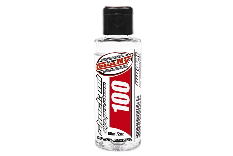 Team Corally - Shock Oil - Ultra Pure Silicone - 100 CPS - 60ml