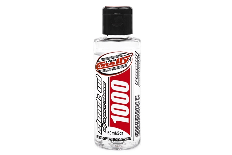 Team Corally - Shock Oil - Ultra Pure Silicone - 1000 CPS - 60ml