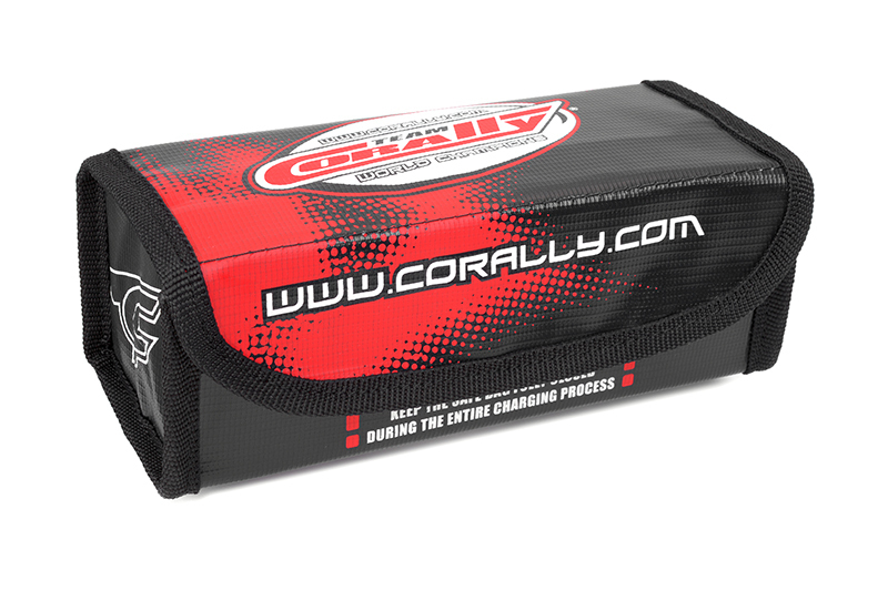 Team Corally - Lipo Safe Bag - Sport - for 2 pcs 2S Hard Case Batterypacks