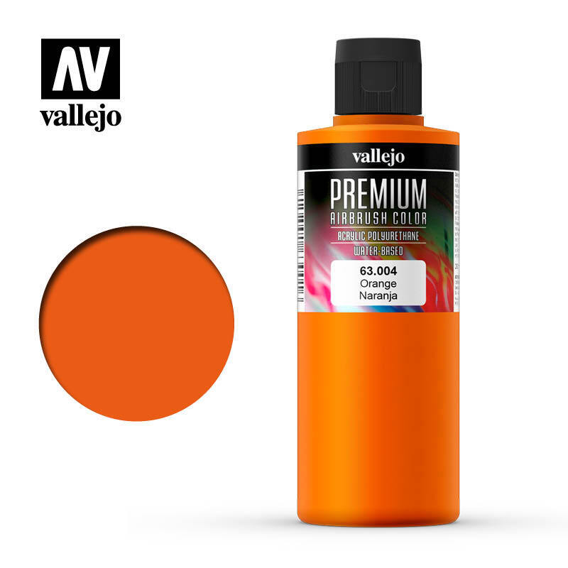 Vallejo Premium Colour Orange 200 ml. [63004]