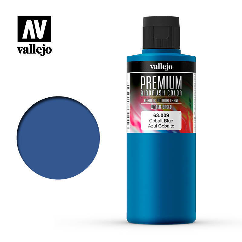 Vallejo Premium Colour Cobalt Blue 200 ml. [63009]