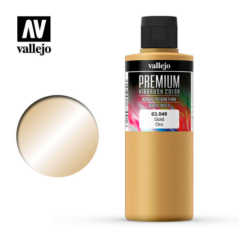 Vallejo Premium Colour Gold 200 ml. [63049]