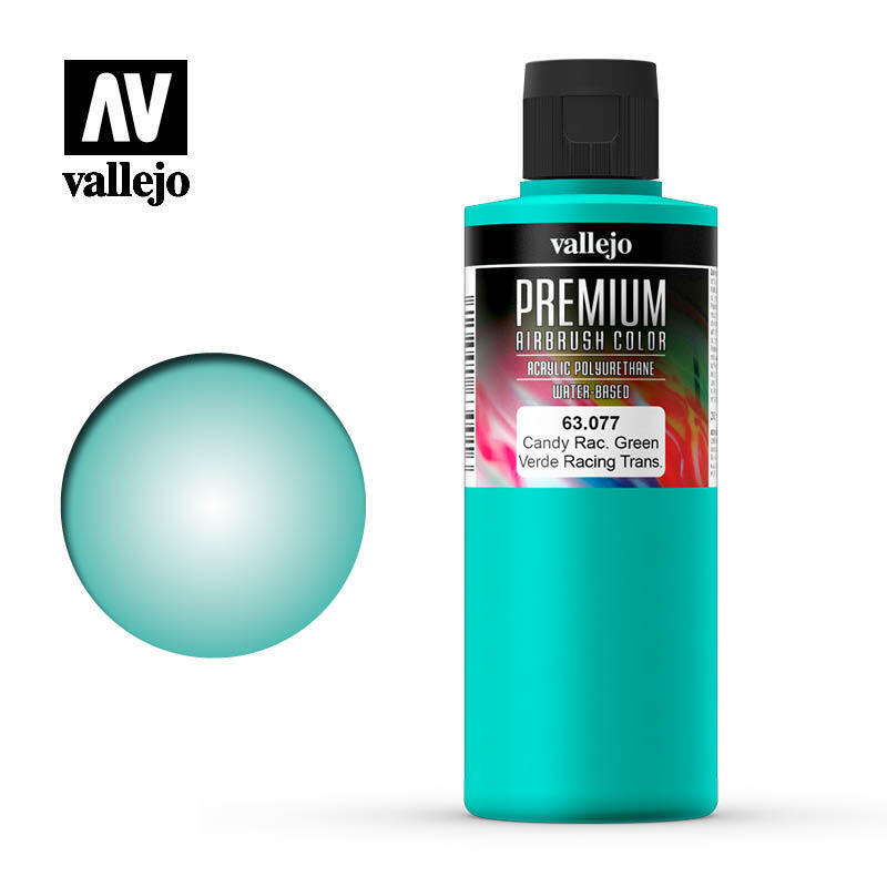 Vallejo Premium Colour Candy Racing Green 200 ml. [63077]