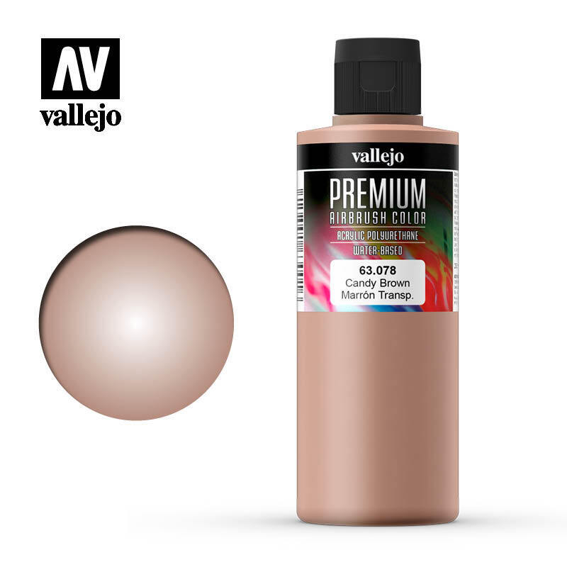 Vallejo Premium Colour Candy Brown 200 ml. [63078]