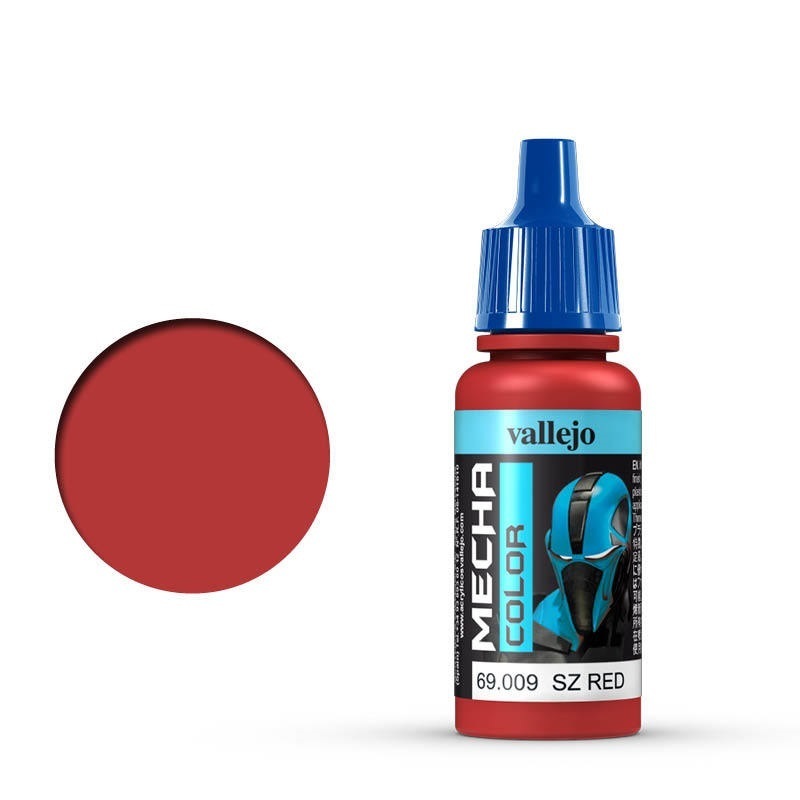 Vallejo Mecha Colour SZ Red 17ml Acrylic Airbrush Paint [69009]