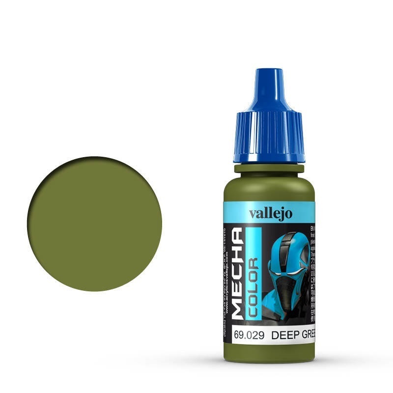 Vallejo Mecha Colour Deep Green 17ml Acrylic Airbrush Paint [690