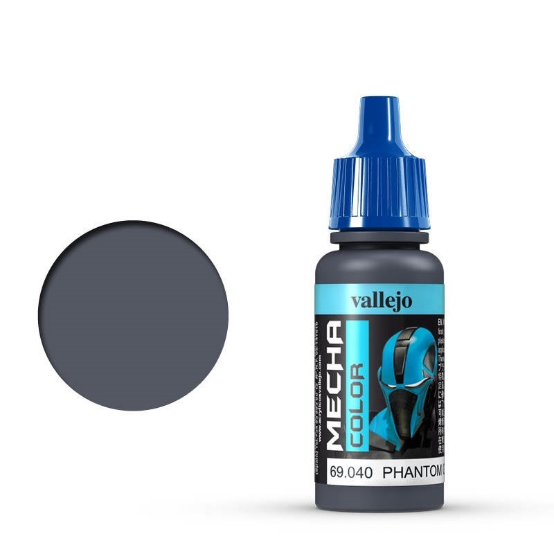 Vallejo Mecha Colour Phantom Grey 17ml Acrylic Airbrush Paint [6