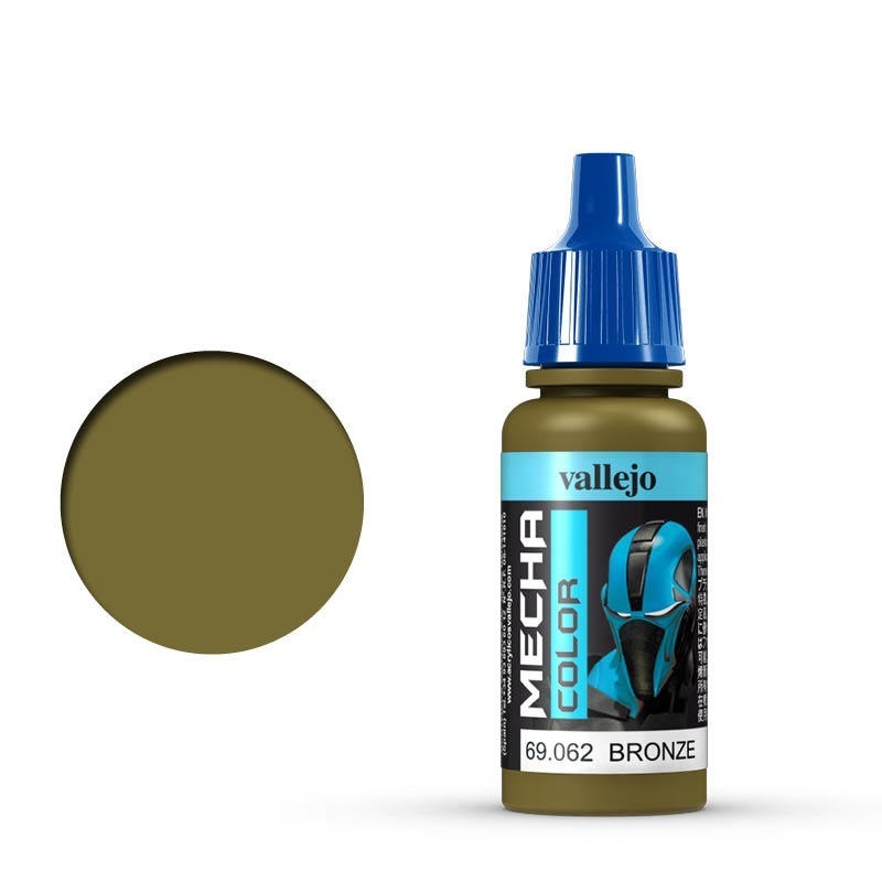 Vallejo Mecha Colour Bronze 17ml Acrylic Airbrush Paint [69062]