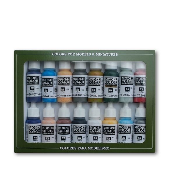 Vallejo Model Colour American Civil War 16 Colour Acrylic Paint