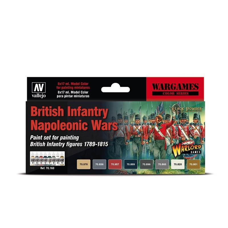 Vallejo Model Colour Wargames British Infantry Napoleonic Wars 8