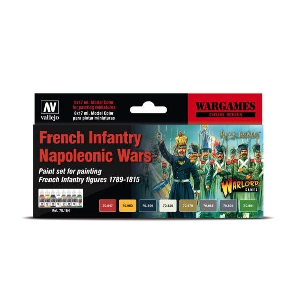 Vallejo Model Colour Wargames French Infantry Napoleonic Wars 8