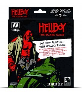 Vallejo Hellboy Acrylic Paint Set with Figure [70187]