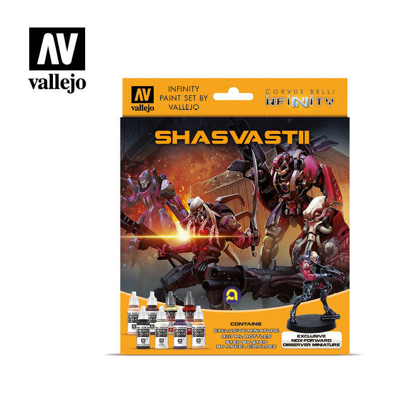 Vallejo Infinity Shasvastii Exclusive Miniature 8 Colour Acrylic