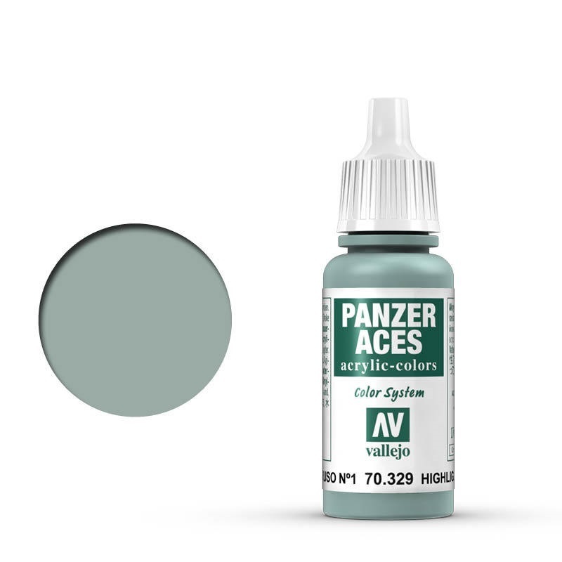 Vallejo Panzer Aces Rus Tanker Highlights 17 ml Acrylic Paint [7