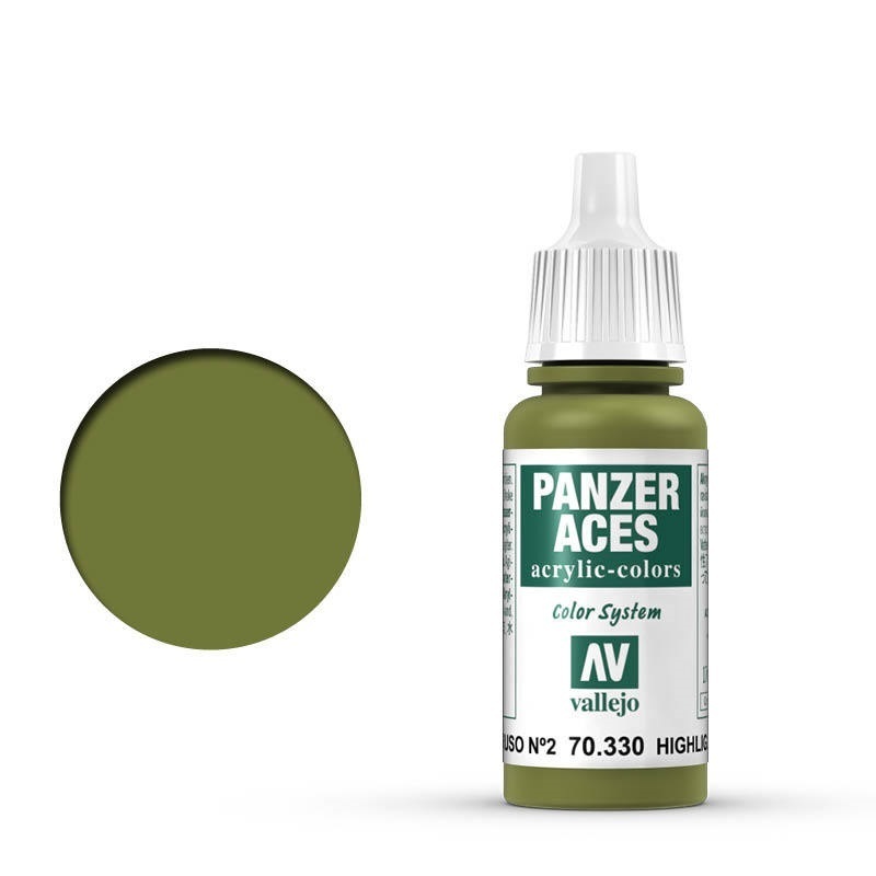 Vallejo Panzer Aces Rus Tanker Highlights 17 ml Acrylic Paint [7