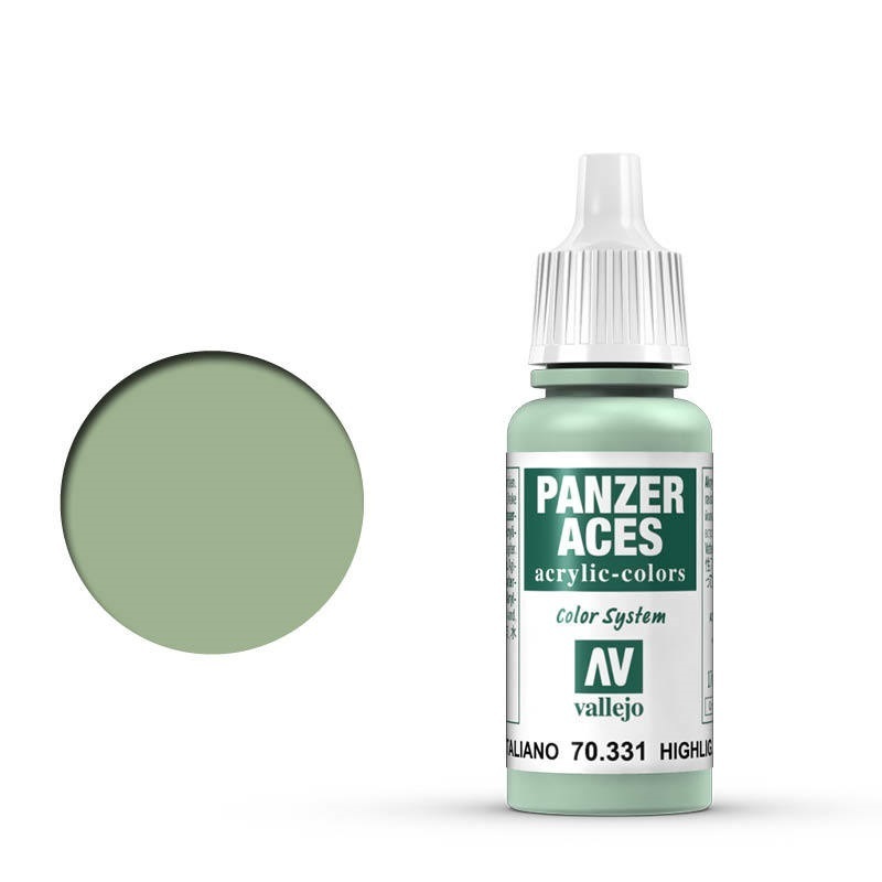 Vallejo Panzer Aces Italian Tanker Highlights 17 ml Acrylic Pain