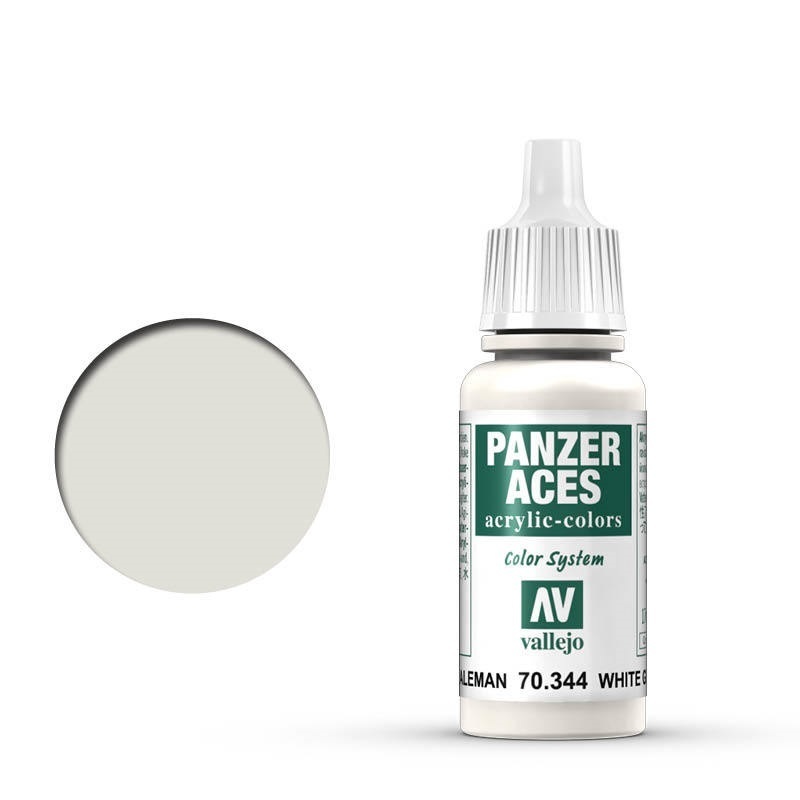 Vallejo Panzer Aces German Tanker (White) 17 ml Acrylic Paint [7